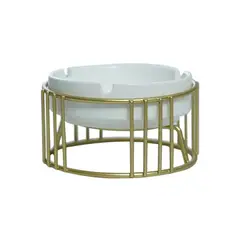 GENERICO - Cenicero Decorativo Moderno Dorado
