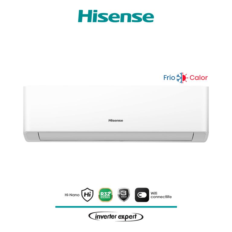 Aire Acondicionado 12000 BTU Hi-Vida - Inverter Expert