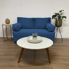 SOFAS HOME - SOFA EREN CHENILLE AZUL