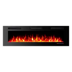 MICRON - Chimenea Eléctrica Empotrable 50 pulgadas 220v - 240v