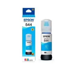 EPSON - Tinta T544 Cyan Original Para EcoTank y Tanques
