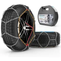 GENERICO - Cadenas Para Nieve Y Hielo De Fácil Montaje Kn80 con Maleta