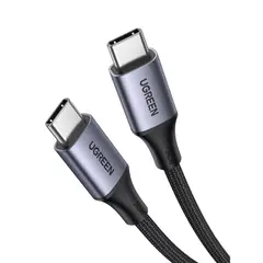 UGREEN - Cable USB-CUSB-C 240W 1M Reforzado Negro US535