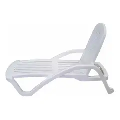WENCO - Silla Reposera Ibiza Blanca