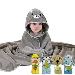 GARSIL - Toalla De Algodon Con Capucha Para Bebe Suave Absorbente de niño