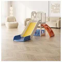 AUCKLAND OUTDOOR - Juego Resbalin Infantil + Escalada Tobogan Torre Rojo