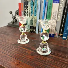 BOHEMIK - Porta Vela Vidrio tallado Berna