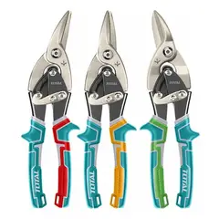 TOTAL TOOLS - Tijera Corte Aviación Hojalatera 3 Pcs Total Tht520106k