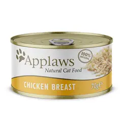 GRUPO MOR - Alimento Lata Gato Applaws Pechuga de Pollo 70 Gr