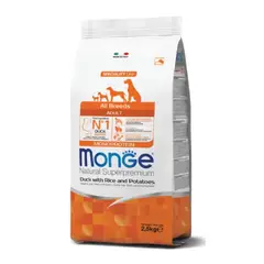 MONGE - Alimento Hipoalergenico Duck de Pato Para Perro 2.5Kg