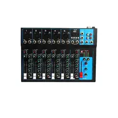 GENERICO - Consola Mezclador De Sonido Profesional De Mesa F-7