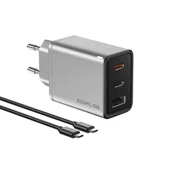 ECOFLOW - Cargador Rápido 65W con Cable de 100W