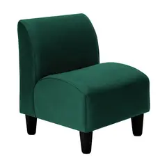 BODEVIR - Poltrona Soft 1C Felpa 00 Verde Botella