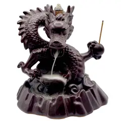 LA CASA DE LOS AROMAS - Cascada de Humo Dragón de Ceramica