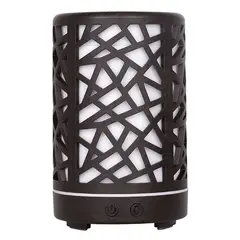 LA CASA DE LOS AROMAS - Humidificador Difusor de Aromas ultrasónico 200ml Oscuro
