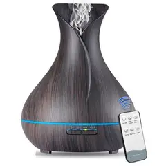 LA CASA DE LOS AROMAS - Humidificador Caoba 550ml Control Remoto Caoba