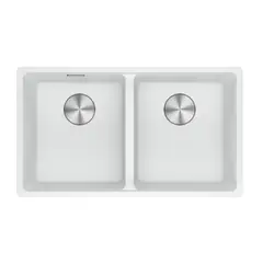 FRANKE - Lavaplatos Sobre Cubierta Cuarzo Maris Blanco