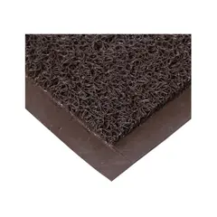 GENERICO - Piso Limpiapies Alfombra Nomad Pvc 80x120cm Borde Anticaídas Marrón