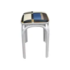 GENERICO - Taburete Apilables de Metal 50x33x29 Gms