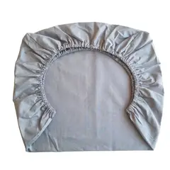 GENERICO - Set de 2 Sábanas Bajeras para colecho Mini Estrellas Gris Oscuro