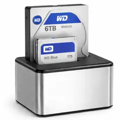 ULINK - Lector de Discos SATA USB 30 Docking Station Dual DCK250D