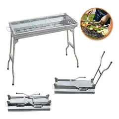 LISM - Estufa Parrilla Parrillera Plegable Barbacoa Asado Portatil