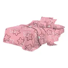 LISM - Juego De Sábanas 200 Hilos 2 Plazas 4 Piezas Varios Diseños