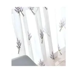 GENERICO - VISILLO CORTINA LAVANDA 140x230 Cm 2 PAÑOS
