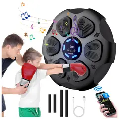 REBONEC - Maquina De Boxeo Entrenamiento Musical Inteligente Bluetooth