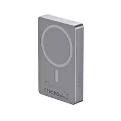 GENERICO - Cargador Magnético Portátil Powerbank 10000mah iPhone Gris