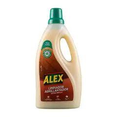 ALEX - Limpiador Abrillantador Pisos Madera 2L Extra Brillo