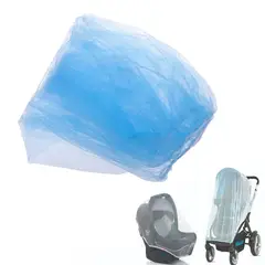 GENERICO - Malla Mosquitera Coches Bebé Seguridad Celeste