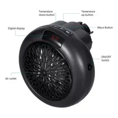 LISM - Termoventilador Calefactor Portátil Electrico 900w Estufa
