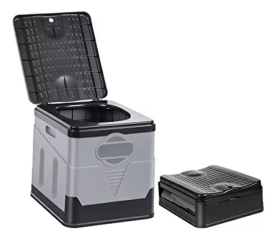 Baño Químico Portátil 20 Litros Reusable Camping Outdoor