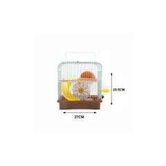 GENERICO - JAULA PARA HAMSTER 27CM