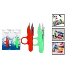 GENERICO - Set 3 Cortadoras Tijeras De Hilo De Costura