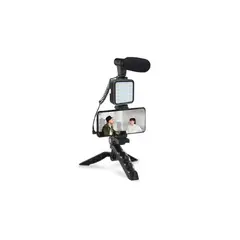 PUNTO STORE - Trípode Celular Con Iluminación Y Micrófono - Ps