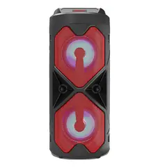 AMAZING - Parlante Bluetooth Karaoke BIG PRO 500 con Micrófono - Radio FM, USB, AUX, Rojo