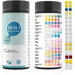 KUANGYE - 100 Prueba Calidad Pureza Agua Potable Tira 16en1 Grifo Pozo