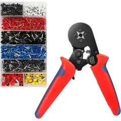 VERCI - Crimpadora De Terminales 1200pcs Pinza Crimpadora