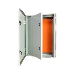 GENERICO - GABINETE TABLERO METALICO 700X500X200MM 2 PUERTAS IP65 RAL 7032