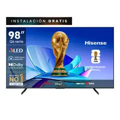 HISENSE - SMART TV QLED 98 98Q6QG 4K
