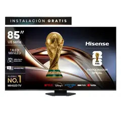 HISENSE - SMART TV MINI LED 4K UHD 85” 85U8QG