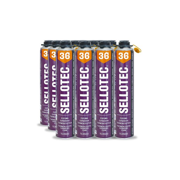 12und Espuma De Poliuretano Proyectado Sellotec 750ml