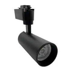 HB LEDS - Foco Spot para riel monofásico Holder Negro 1xGU10