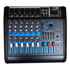CARVERPRO - CONSOLA POWER MIXER 6CH BLUETOOTH CPM-600