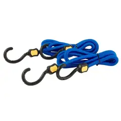 CALGARY - Pack 2 Piolas Elasticadas Con Ganchos Para Amarre De Carga