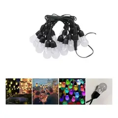 LISM - Luces Guirnalda 20led Bombilla 5m Navidad Fiesta 220v Multicolor