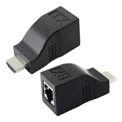 EON - Extension Extensor Adaptador Hdmi A Cable Utp Lan Rj45 1080p