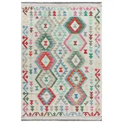 CONSORCIO PERSA - Alfombra de Lana Kelim Kashkuli de 1.60 x 1.00 mts., AA817